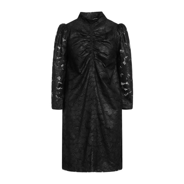 【送料無料】 エイト・ピーエム レディース ワンピース トップス Mini dresses Black