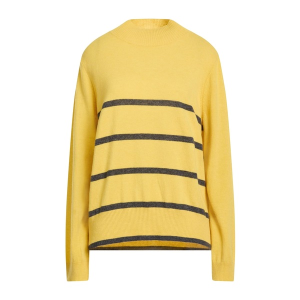 【送料無料】 マリパルミ レディース ニット&セーター アウター Turtlenecks Yellow|asty