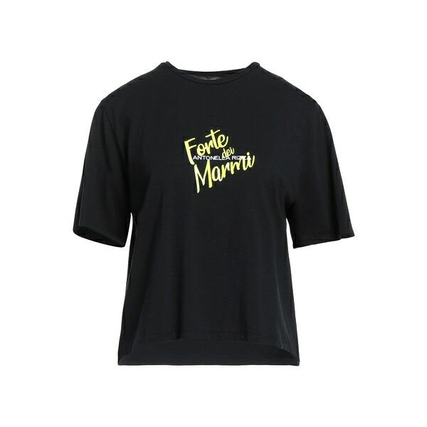 【送料無料】 アントネラ リッツァ レディース Tシャツ トップス T-shirts Black