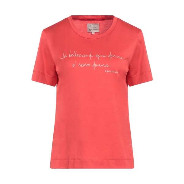 【送料無料】 アレッシアサンティ レディース Tシャツ トップス T-shirts Orange｜asty