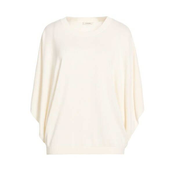 【送料無料】 ジーグ レディース ニット&セーター アウター Sweaters White