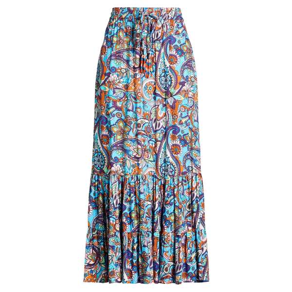 【送料無料】 コナー & ブレイク レディース スカート ボトムス Maxi skirts Azure