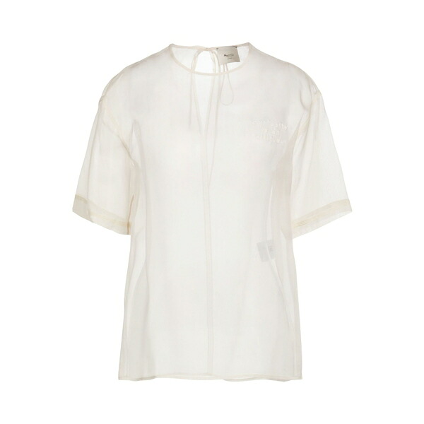 【送料無料】 アリジ レディース Tシャツ トップス Tops White