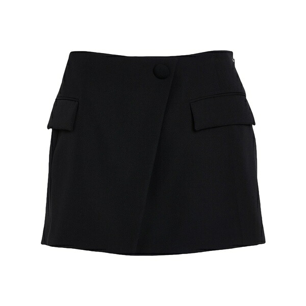 【送料無料】 バルマン レディース スカート ボトムス Mini skirts Black｜asty