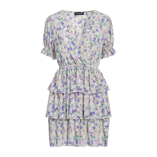 【送料無料】 ヴァネッサ スコット レディース ワンピース トップス Mini dresses Purple