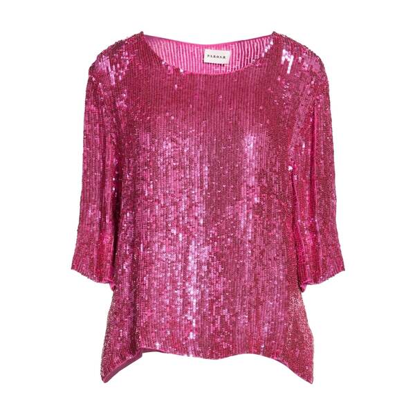 【送料無料】 パロッシュ レディース Tシャツ トップス Tops Red|asty