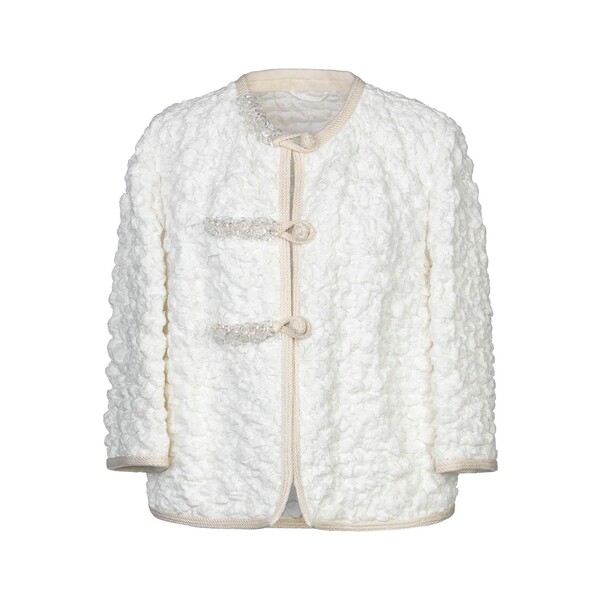 【送料無料】 エルマンノ シェルヴィーノ レディース ジャケット＆ブルゾン アウター Blazers White 106,400円