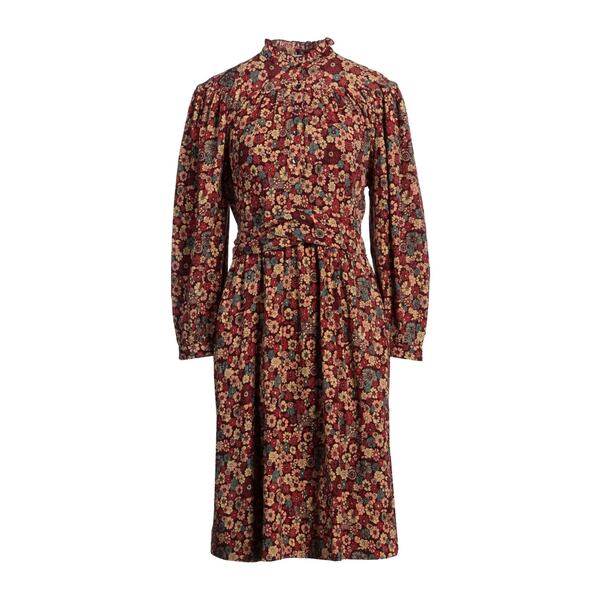 【送料無料】 アンティックバティック レディース ワンピース トップス Midi dresses Red