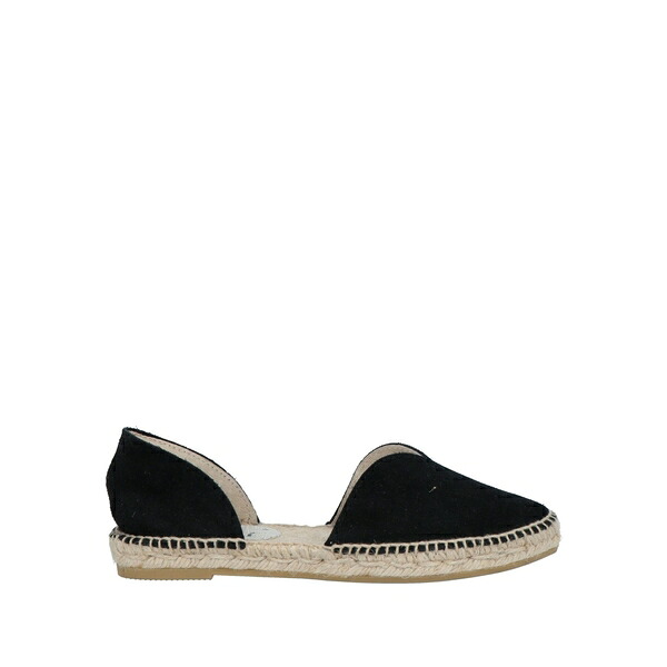 【送料無料】 マネブ レディース サンダル シューズ Espadrilles Black