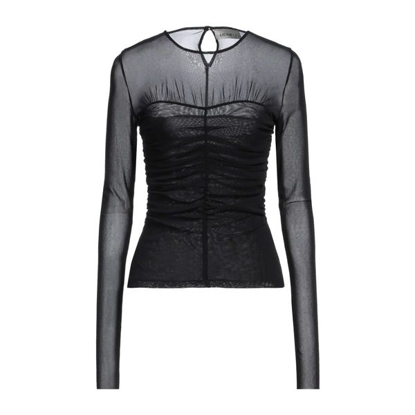 【貨物輸送無料】 メイメイジェイ レディース プルオーバー トップス Tops Black