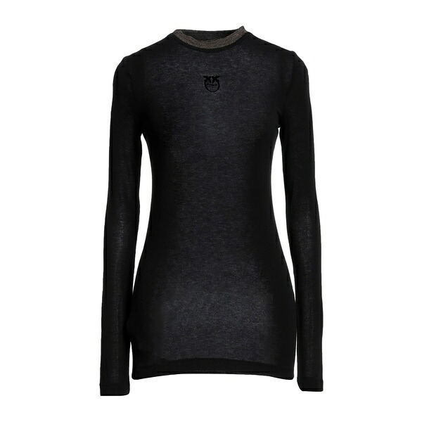 【送料無料】 ピンコ レディース Tシャツ トップス T-shirts Black