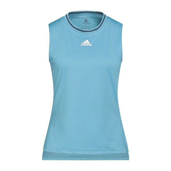 【送料無料】 アディダス レディース Tシャツ トップス Tank tops Azure