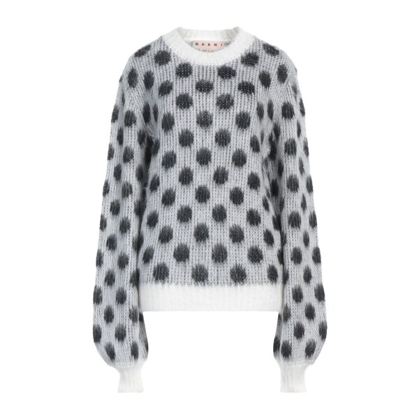 【送料無料】 マルニ レディース ニット&セーター アウター Sweaters White