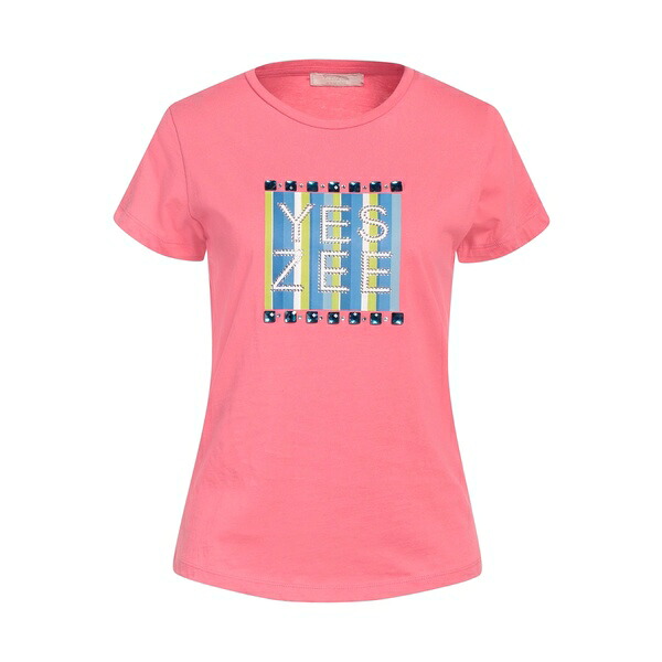 【送料無料】 イエスズィーバイエッセンツァ レディース Tシャツ トップス T-shirts Pink