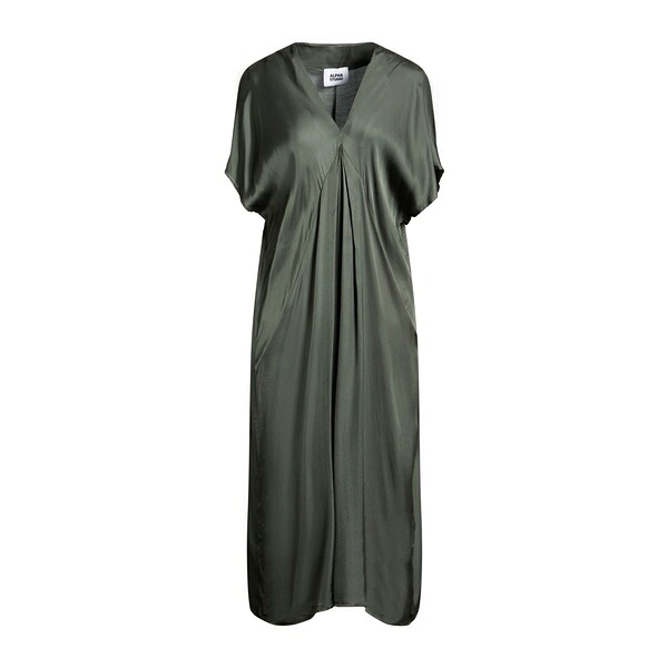 【送料無料】 アルファス テューディオ レディース ワンピース トップス Midi dresses Green 49,680円
