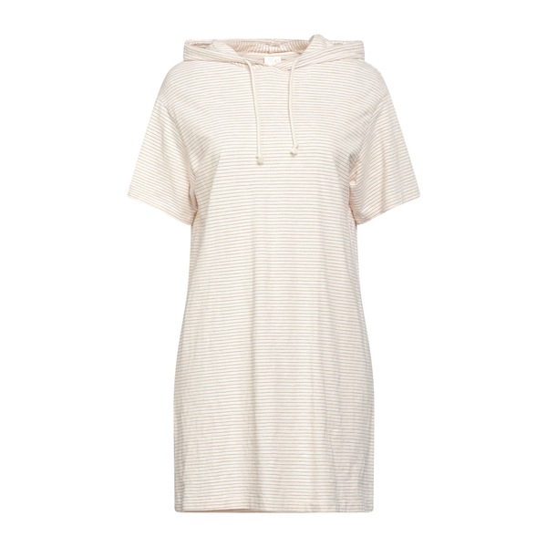 【送料無料】 デ プティ オー レディース ワンピース トップス Mini dresses Beige