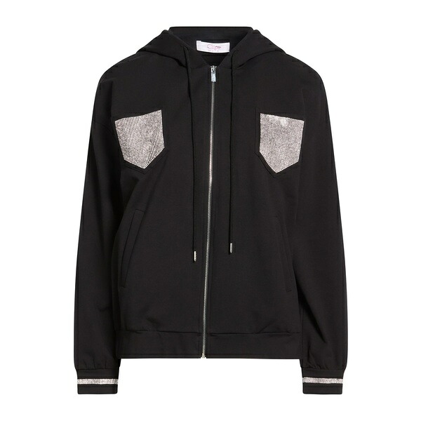 【貨物輸送無料】 クリップス レディース パーカー・スウェットシャツ アウター Sweatshirts Black