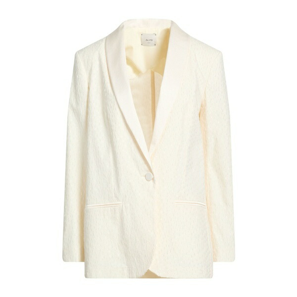 【送料無料】 アリジ レディース ジャケット＆ブルゾン アウター Blazers White