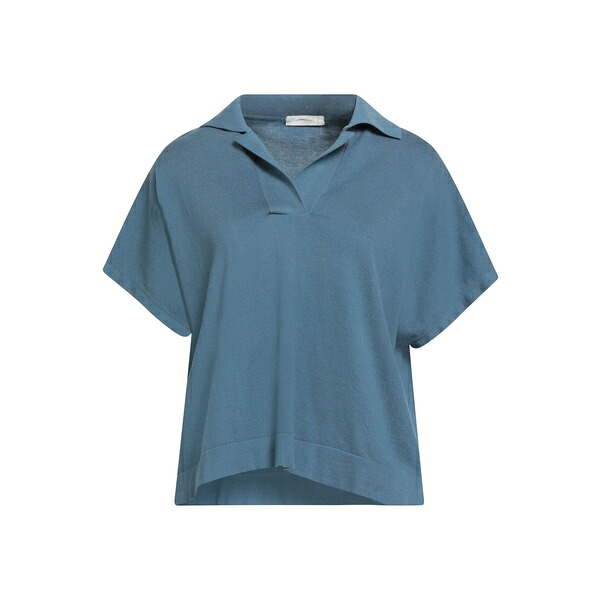 【送料無料】 フェデーリ レディース ニット&セーター アウター Sweaters Blue
