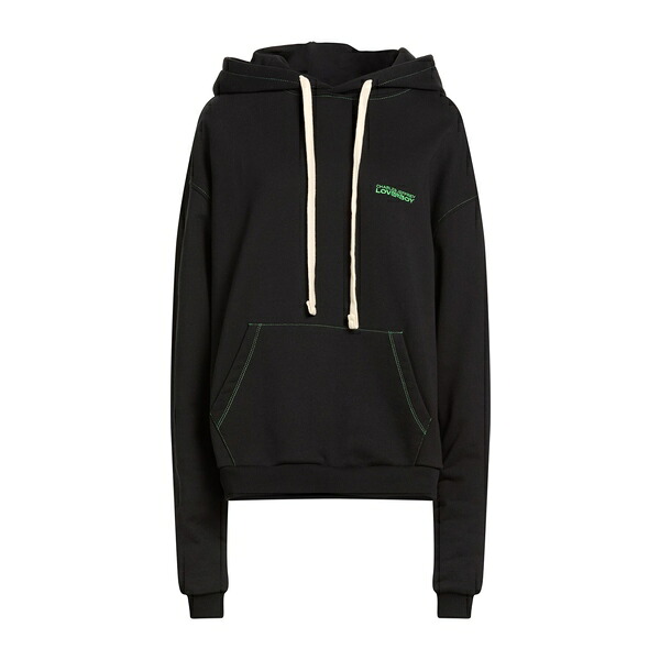 【送料無料】 チャールズ・ジェフリー レディース パーカー・スウェットシャツ アウター Sweatshirts Black