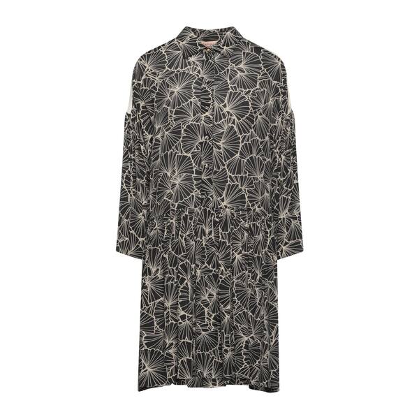 【送料無料】 ツインセット レディース ワンピース トップス Mini dresses Grey|asty