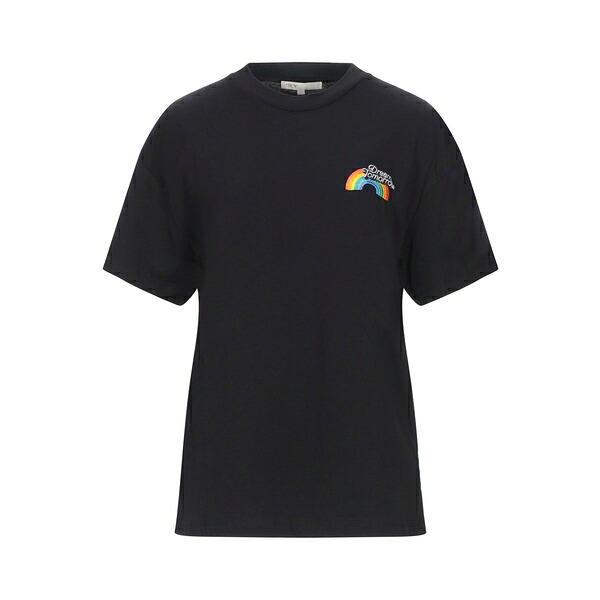 【送料無料】 マージュ レディース Tシャツ トップス T-shirts Black