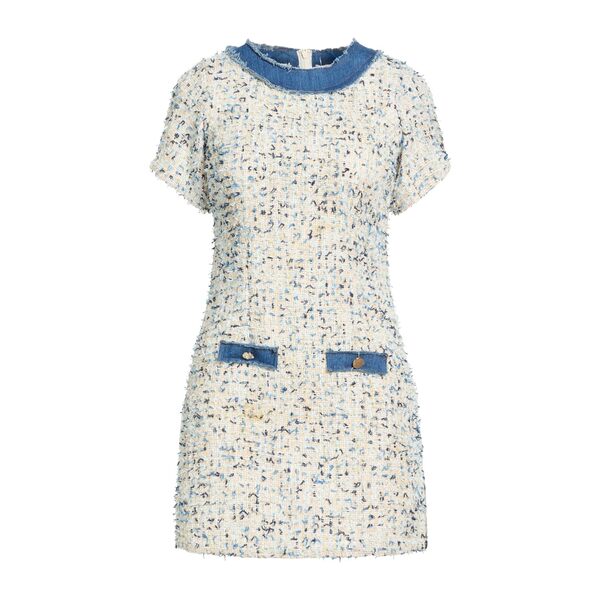 【送料無料】 コンタット レディース ワンピース トップス Mini dresses White