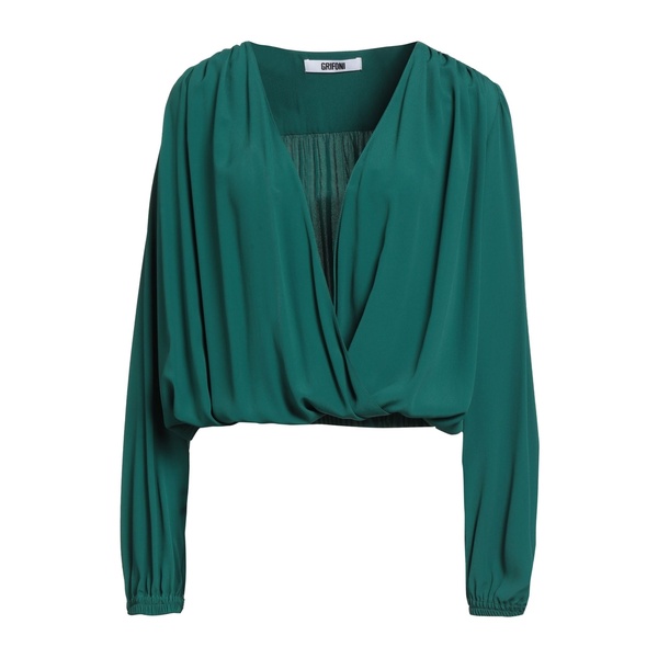 【送料無料】 グリフォーニ レディース Tシャツ トップス Tops Green