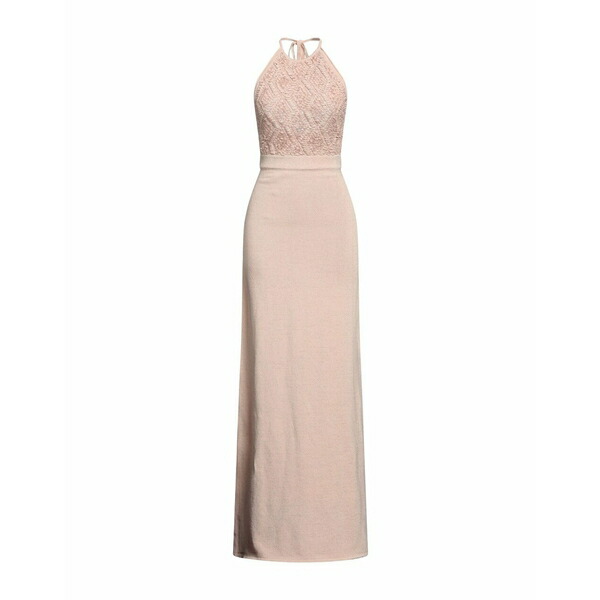 エリザベスフランキ レディース ワンピース トップス Long dresses Beige