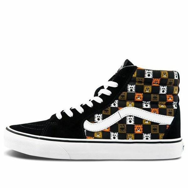 Vans バンズ メンズ スニーカー  【Vans SK8-HI Cartoon Black VN0A4U3C0GN】  大いさ US_M_4 スニーカー-靴