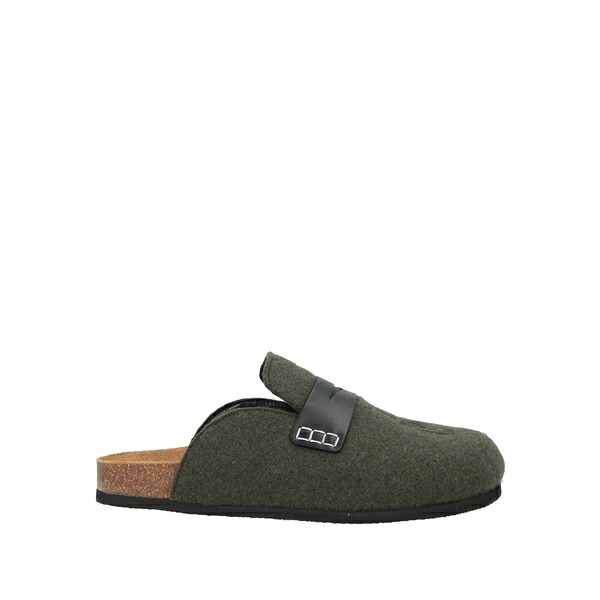 【送料無料】 J.W.アンダーソン メンズ サンダル シューズ Mules & Clogs Green｜asty
