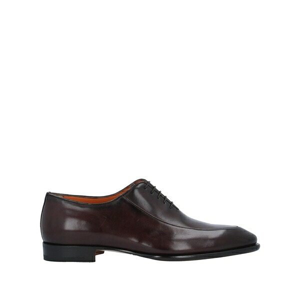 【貨物輸送無料】 サントーニ メンズ 御召しものシューズ シューズ Lace-up shoes Brown