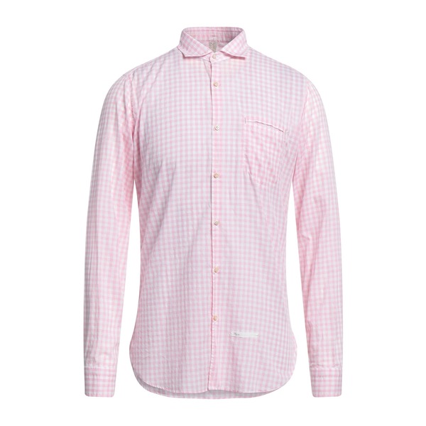 【送料無料】 ディーエヌエル メンズ シャツ トップス Shirts Pink