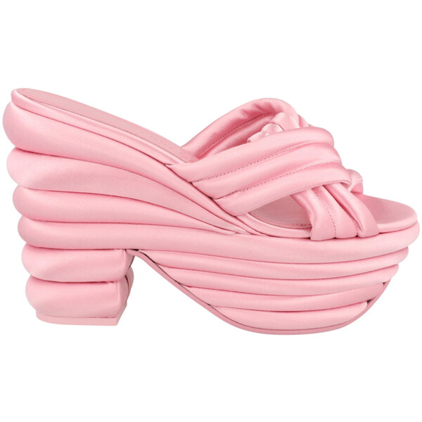 Ferragamo フェラガモ レディース スニーカー  【Ferragamo Rey Platform Sandals Bone (Women)】  サイズ US_7(24.0cm) Bone