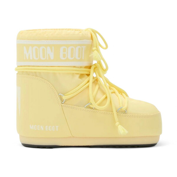 Moon Boot ムーンブーツ レディース スニーカー  【Moon Boot Icon Low Nylon Light Yellow (Women)】  サイズ US_W_45/47 Light Yellow