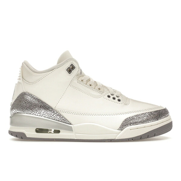 Jordan ジョーダン レディース スニーカー  【Jordan 3 Retro Sail Cement Grey (Women)】  サイズ US_6.5(23.5cm) Sail/Cement Grey/Metallic Silver
