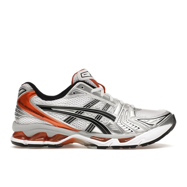 ASICS アシックス メンズ スニーカー 【ASICS Gel-Kayano 14 White Piquant Orange】 サイズ US_9.5(27.5cm) White/Piquant Orange