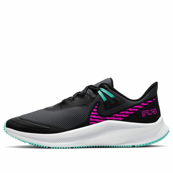 Nike ナイキ レディース スニーカー  【(WMNS) Nike Quest 3 Shield \u0027Black Fire Pink Mist\u0027 CQ8893-010】  大いさ US_6.5(23.5糎)