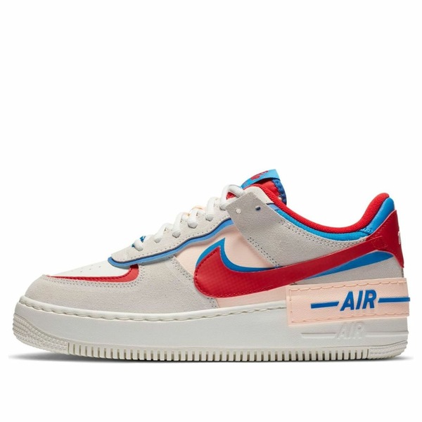 Nike ナイキ レディース スニーカー  【(WMNS) Nike Air Force 1 Shadow \u0027Sail Royal Red\u0027 CU8591-100】  大きさ US_W_12