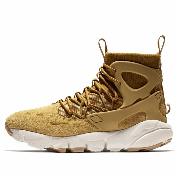 Nike ナイキ レディース スニーカー  【(WMNS) Nike Air Footscape Mid Utility \u0027Wheat\u0027 AA0519-700】  大きさ US_6.5(23.5珊)