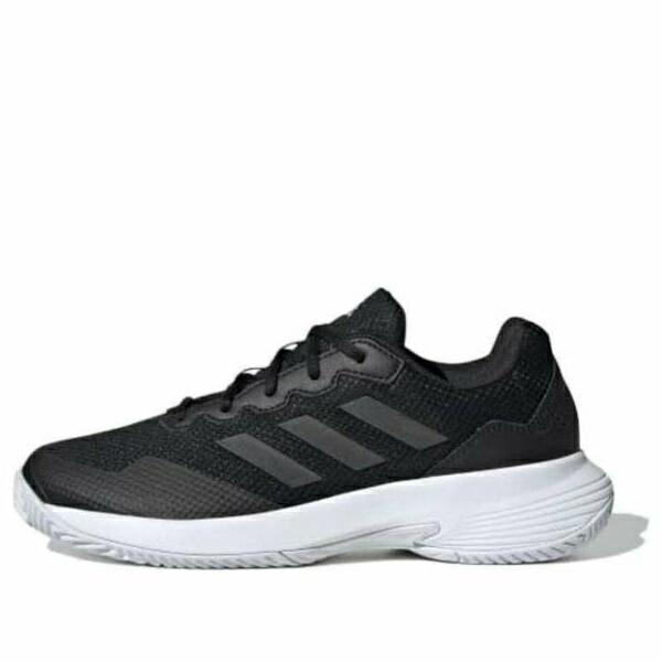 adidas アディダス レディース スニーカー  【(WMNS) adidas Gamecourt 2.0 \u0027Black White\u0027 ID1494】  大きさ US_7.5(24.5珊)