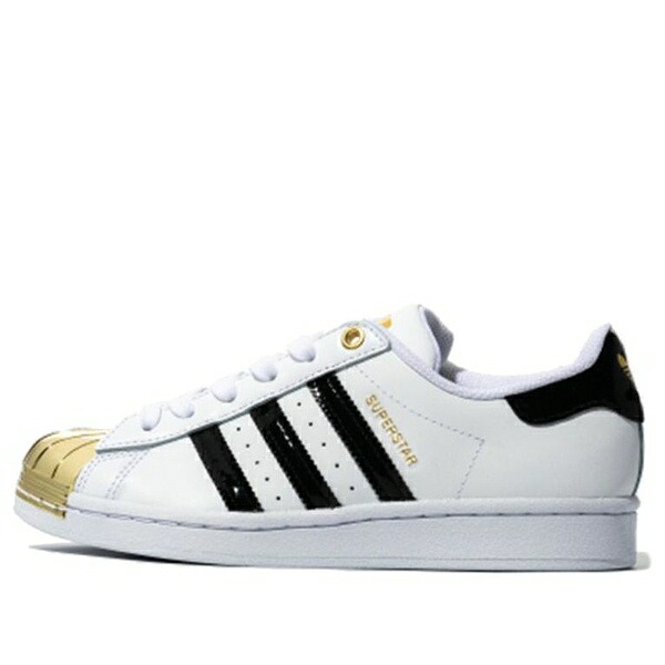 adidas アディダス レディース スニーカー  【(WMNS) adidas Superstar Metal Toe \u0027White Gold Metallic\u0027 FV3310】  大いさ US_6(23.0糎)