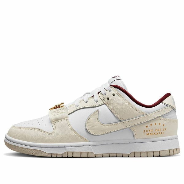 Nike ナイキ レディース スニーカー  【(WMNS) Nike Dunk Low SE Just Do It \u0027White Phantom\u0027 DV1160-100】  大いさ US_9(26.0糎)
