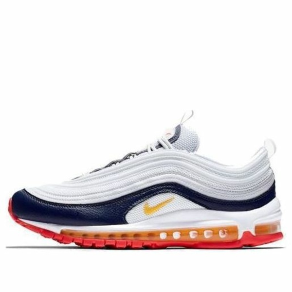Nike ナイキ レディース スニーカー  【(WMNS) Nike Air Max 97 \u0027Platinum Navy Orange\u0027 921733-015】  大きさ US_5.5(22.5珊)