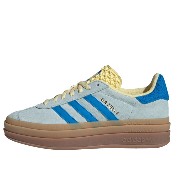 adidas アディダス レディース スニーカー 【(WMNS) adidas Gazelle Bold 'Almost Blue Yellow' IE0430】 サイズ US_9.5(26.5cm)｜asty