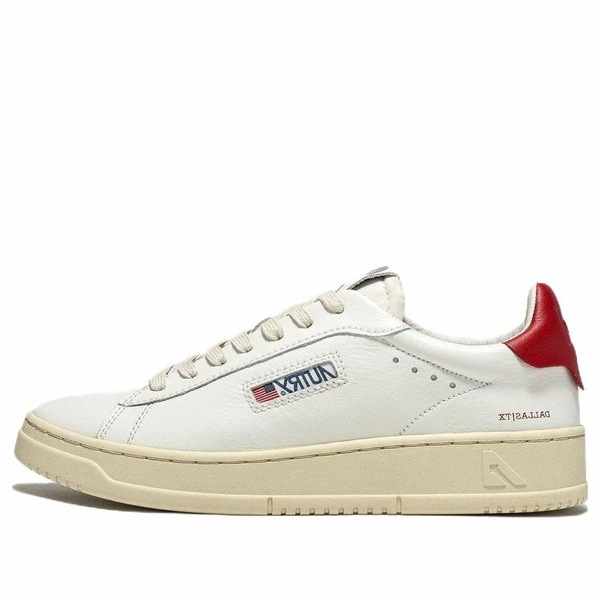 AUTRY オートリー レディース スニーカー  【(WMNS) Autry Dallas Low Leather \u0027White Red\u0027 ADLW-NW03】  大きさ US_7(24.0珊)