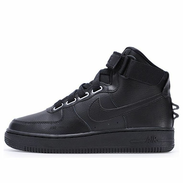 Nike ナイキ レディース スニーカー  【(WMNS) Nike Air Force 1 High Utility \u0027Triple Black\u0027 AJ7311-001】  大きさ US_7(24.0珊)