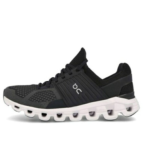 On Running オン 駈けっくら レディース スニーカー  【(WMNS) On Running Cloudswift \u0027Black White\u0027 41.99581】  大きさ US_7.5(24.5珊)