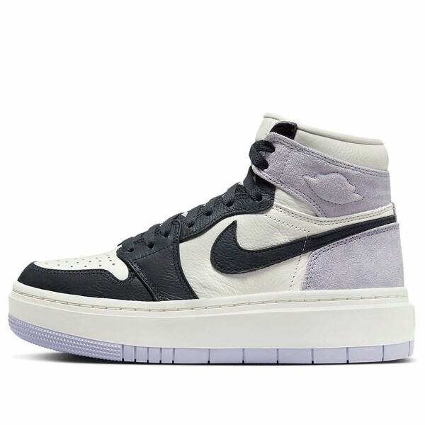 Jordan ジョーダン レディース スニーカー  【(WMNS) Air Jordan 1 Elevate High \u0027Black Toe Light Lilac\u0027 DN3253-500】  大きさ US_8.5(25.5珊)
