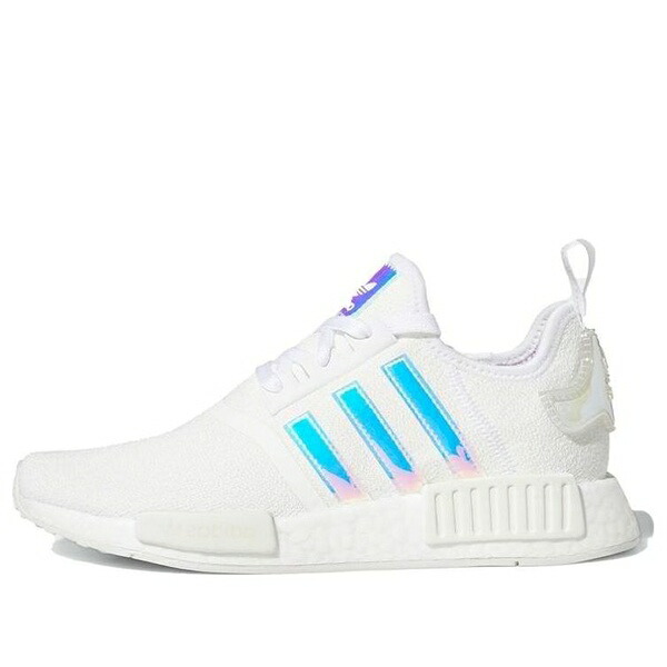 adidas アディダス レディース スニーカー 【(WMNS) adidas NMD_R1 'White Iridescent' FY1263】 サイズ US_6.5(23.5cm)|asty